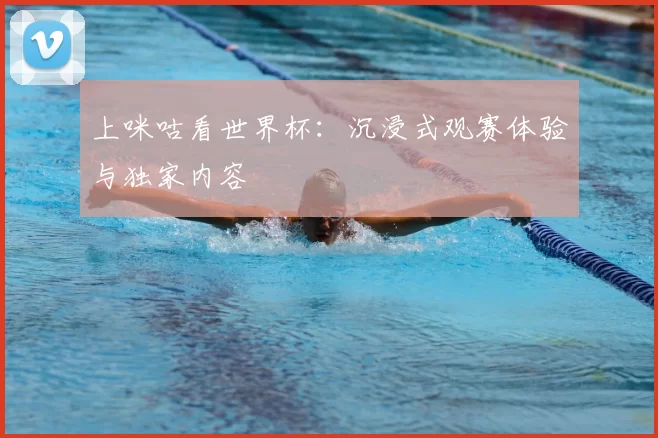 上咪咕看世界杯：沉浸式观赛体验与独家内容